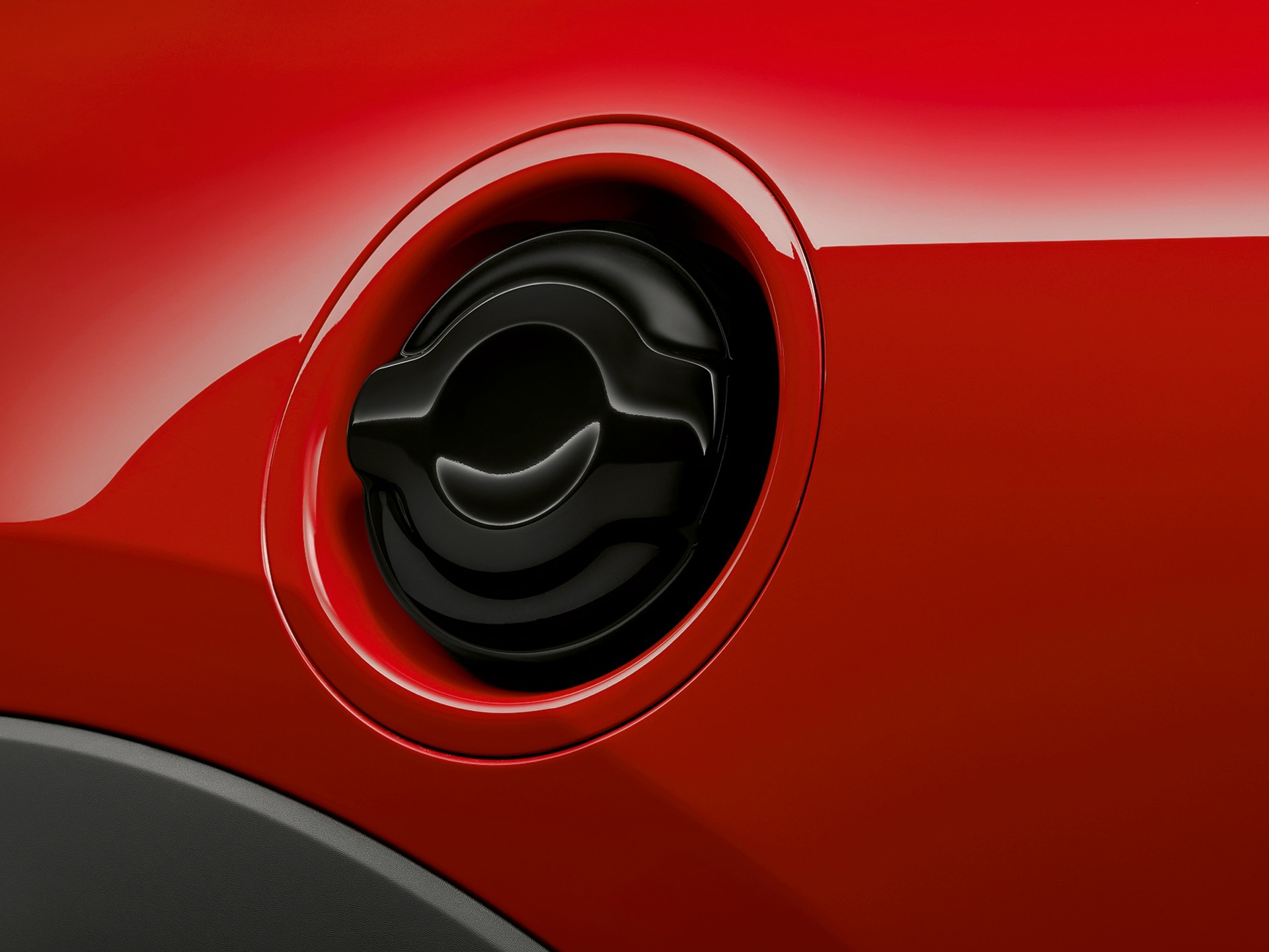 Accessori MINI – sportellino serbatoio carburante – Piano Black